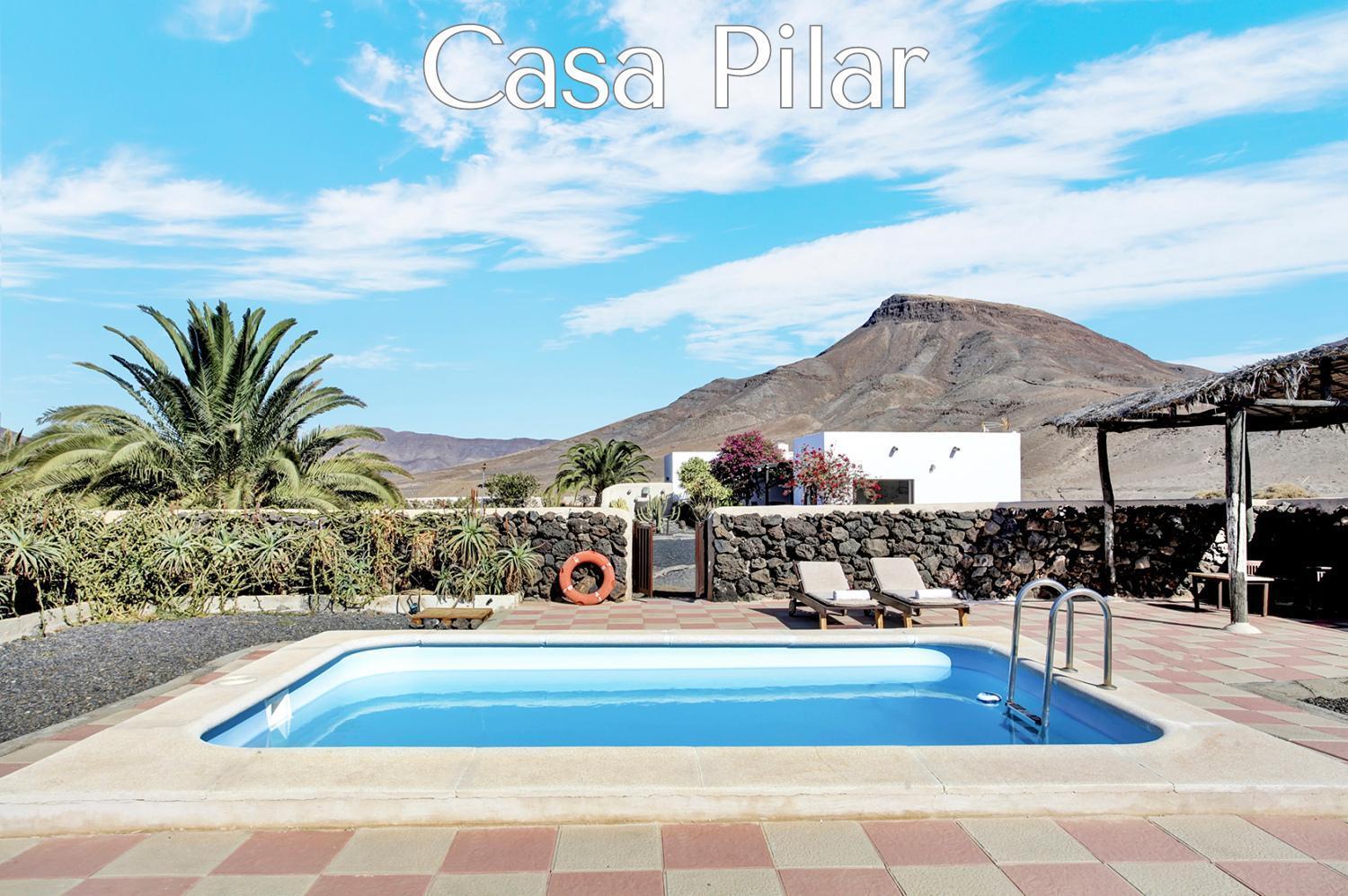 Casa Pilar, Aurora Y Tarabilla En Finca Ecologica Teguitar Eksteriør billede