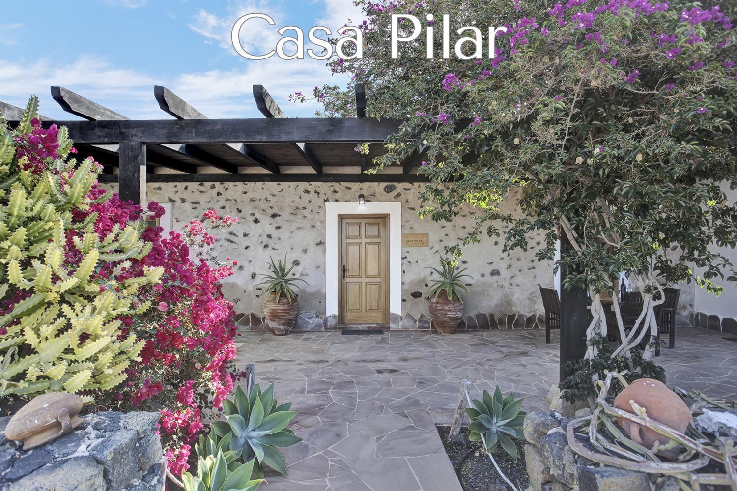 Casa Pilar, Aurora Y Tarabilla En Finca Ecologica Teguitar Eksteriør billede